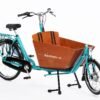 Biporteur court Bakfiets Classic turquoise