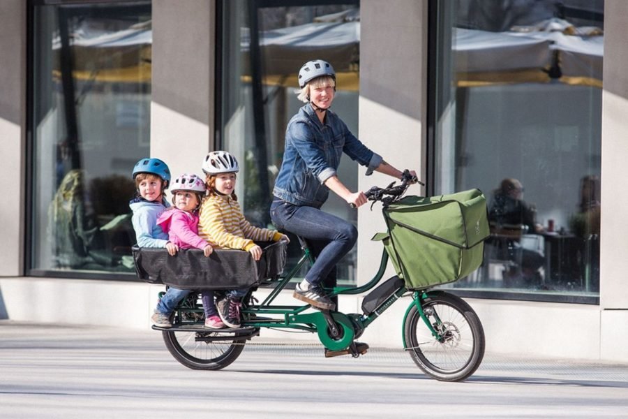 Bicicapace Justlong Steps avec option Child Pack